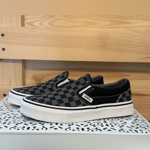 Kids Checkered Vans